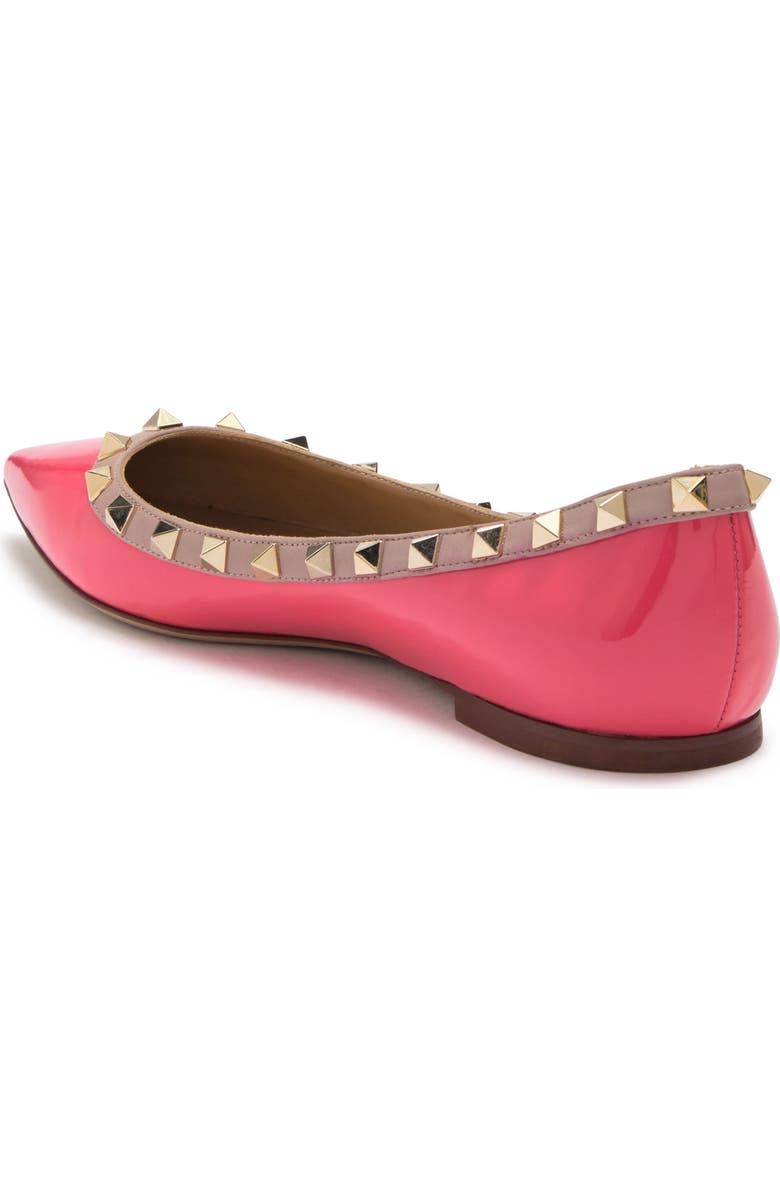 Valentino Garavani 'Rockstud' Flat, Alternate, color,