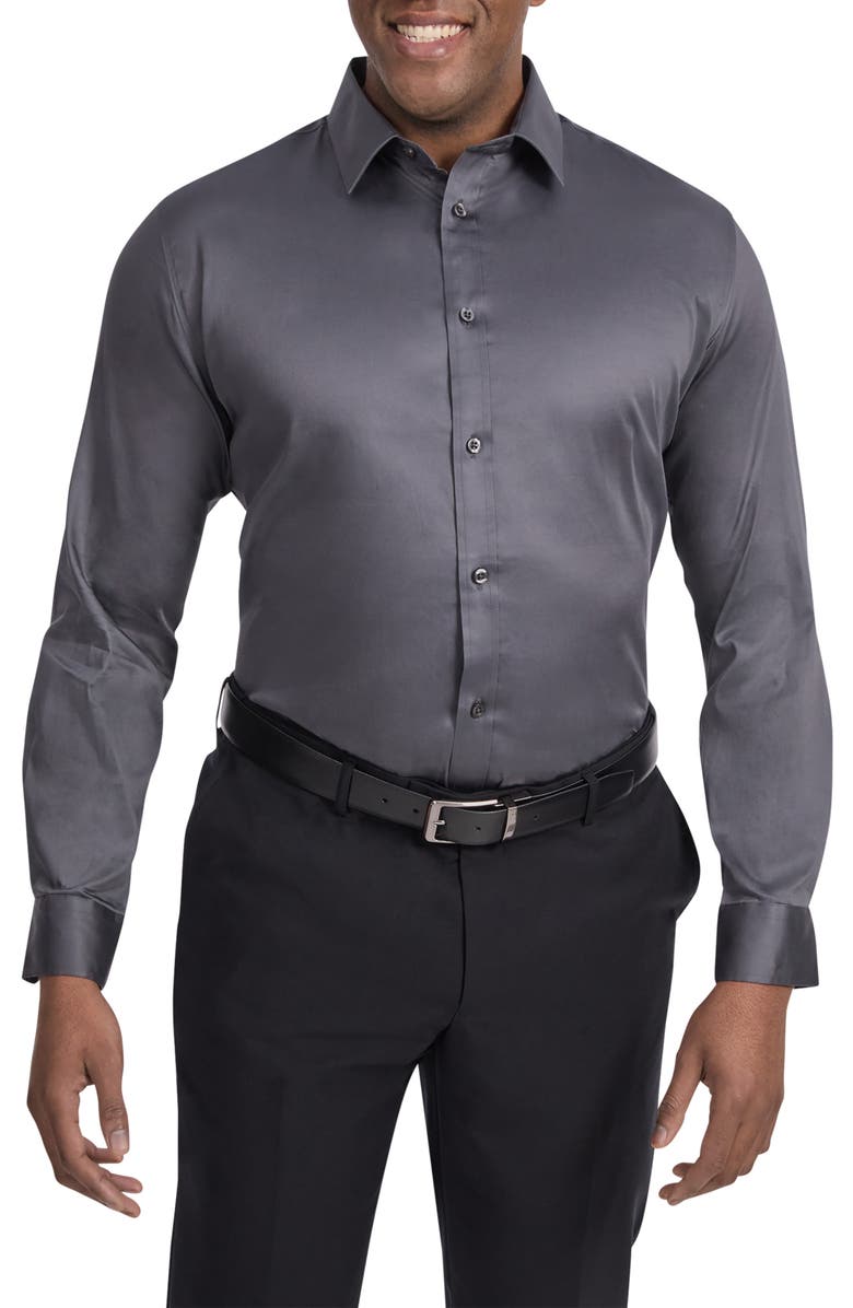 Johnny Bigg Bahamas Stretch Cotton Button-Up Shirt, Main, color, 