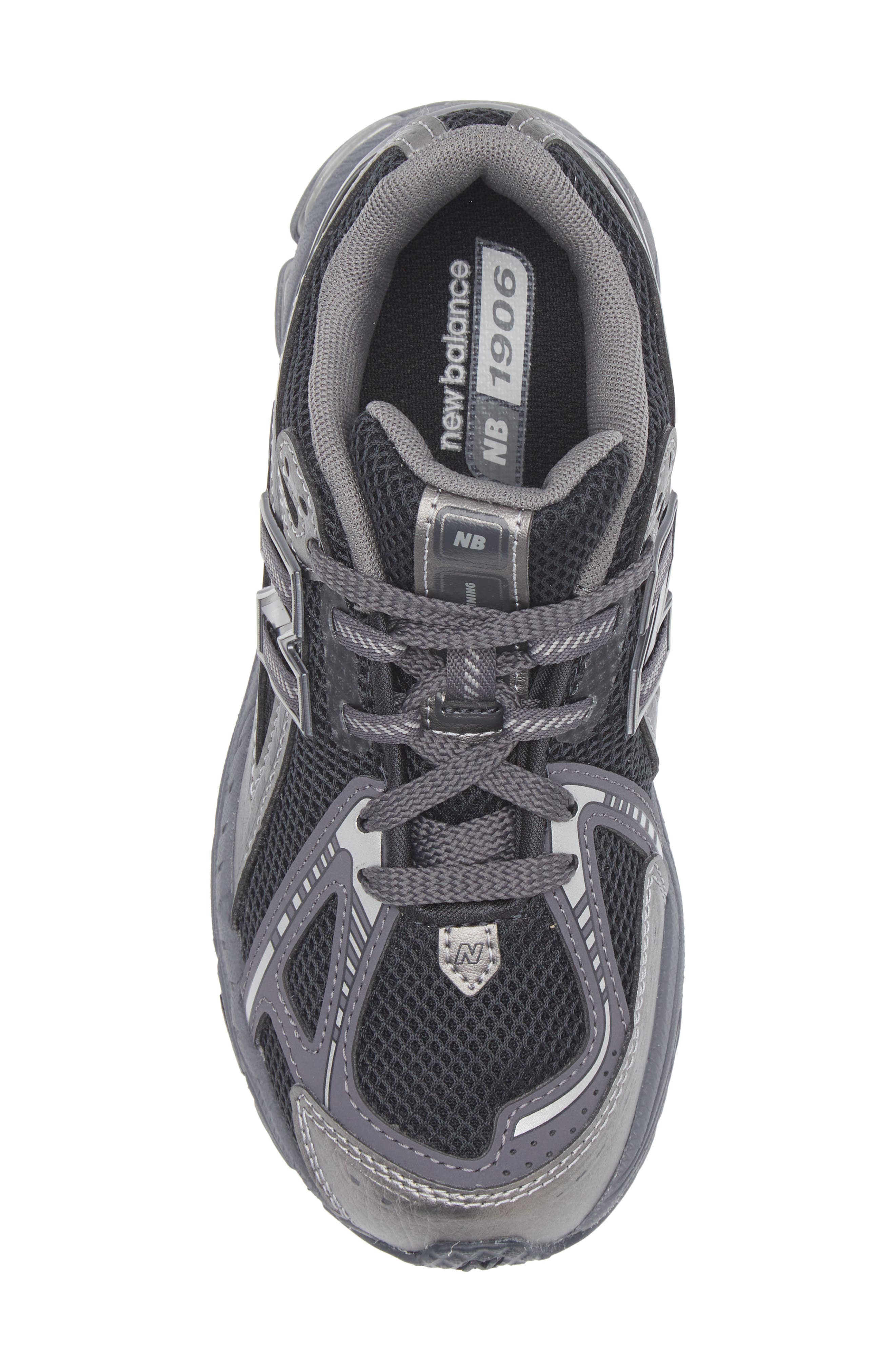 New Balance Kids' 1906R Running Shoe, Alternate, color, Phantom/ Silver Metallic