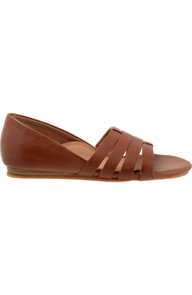 SoftWalk<sup>®</sup> Cozumel Strappy Sandal, Alternate, color, Luggage