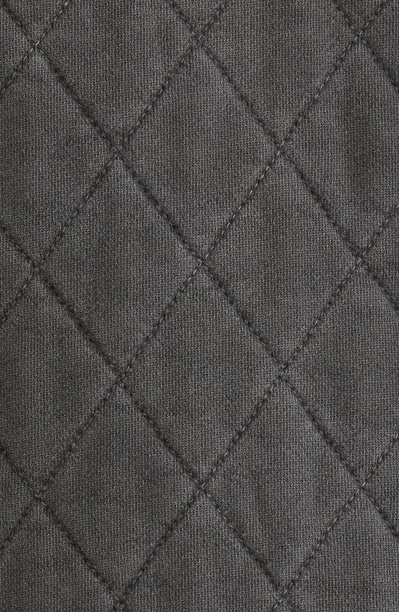 Carhartt Work In Progress Vista Quilted Hooded Jacket, Alternate, color, Black Garment Dyed