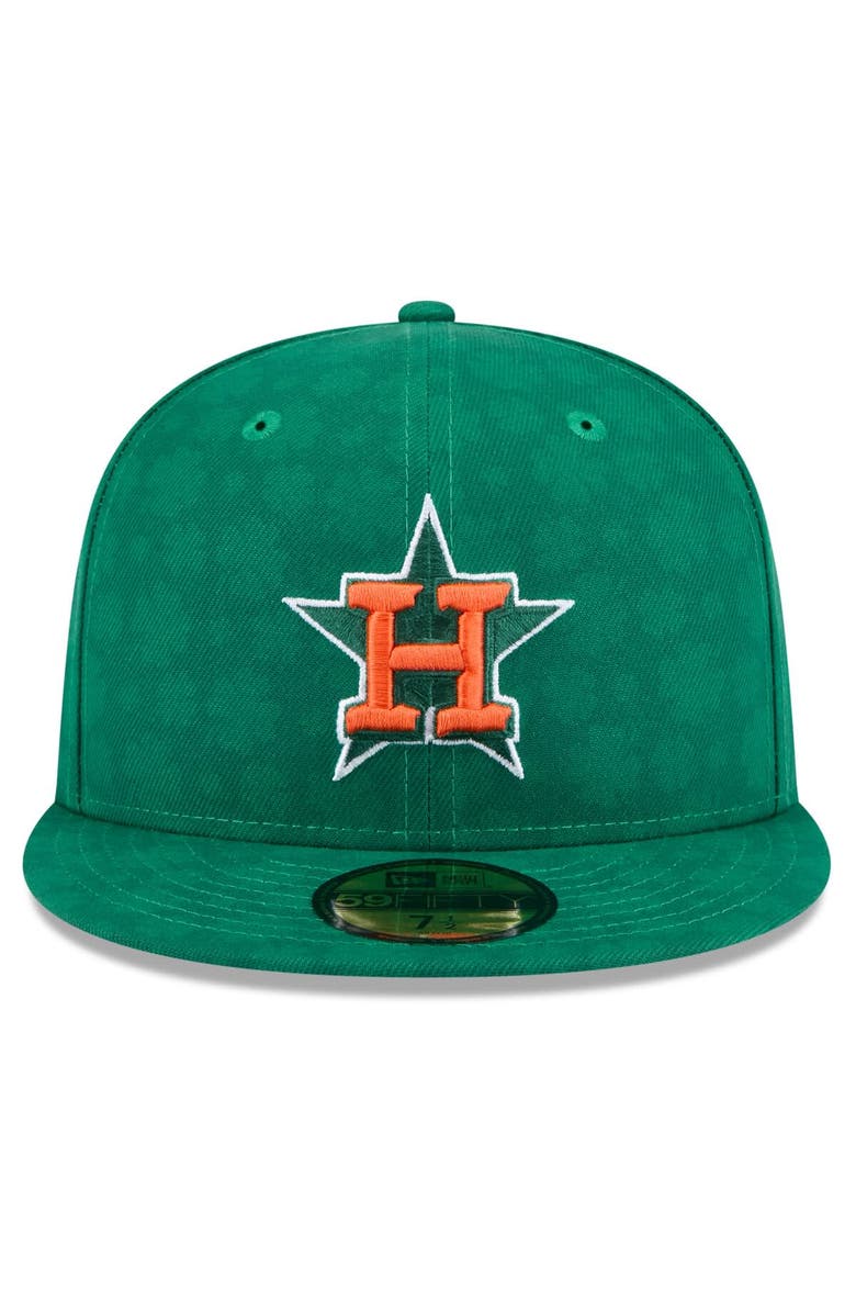 New Era Men's New Era Kelly Green Houston Astros St. Patrick's Day 59FIFTY Fitted Hat, Alternate, color, 