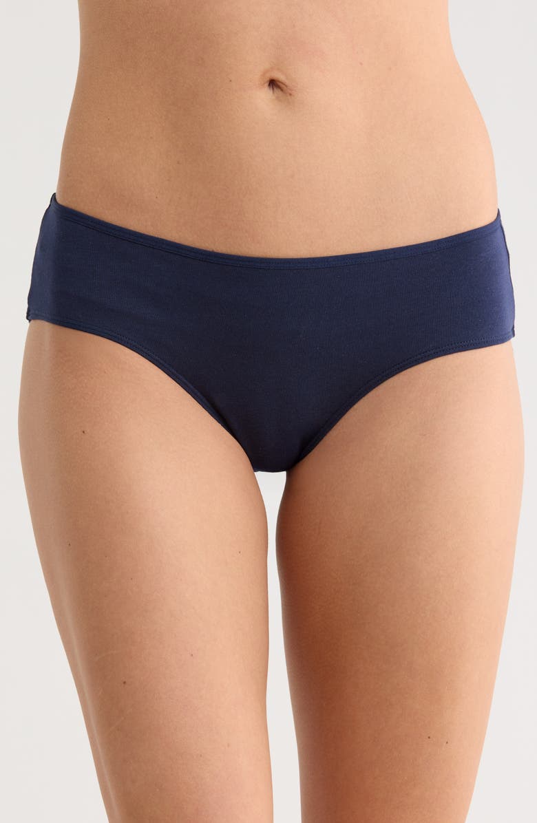 NORDSTROM RACK 10-Pack Stretch Cotton Hipster Panties, Alternate, color, Pink Purple Blue Multi