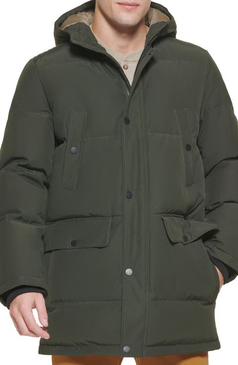 Dockers Arctic Hooded Quilted Puffer Jacket