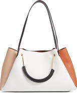 Sondra Roberts Faux Leather Satchel