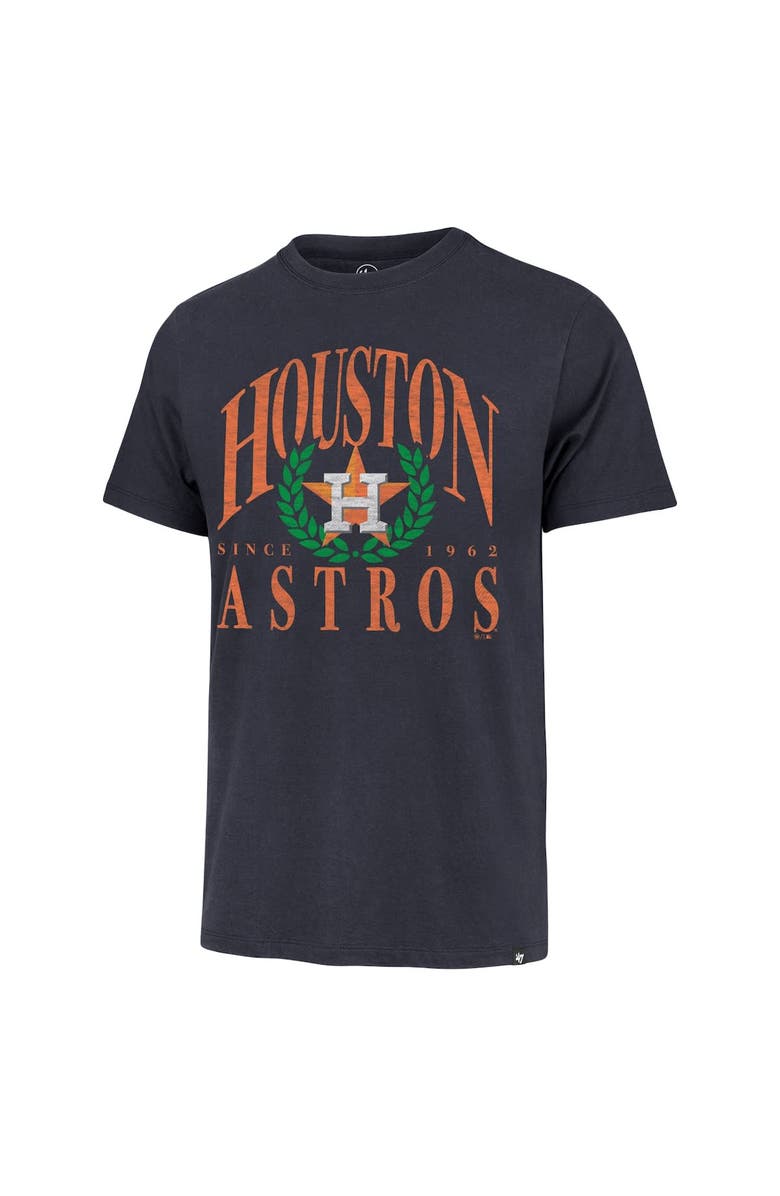'47 Men's '47 Navy Houston Astros Pitchout Franklin T-Shirt, Alternate, color, Navy