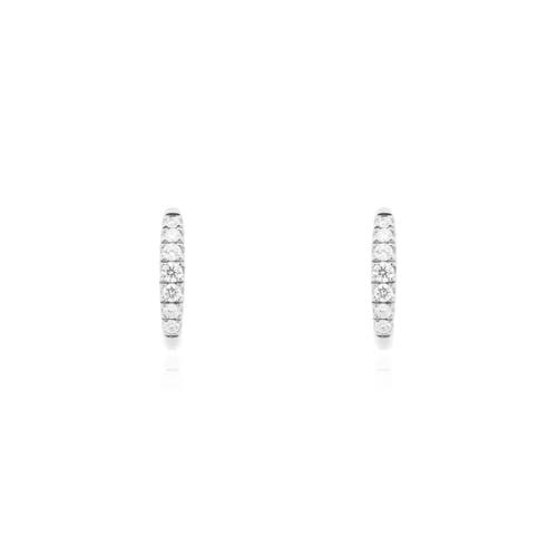 The Lovery Fine Jewelry Diamond Huggie Earrings In Gold