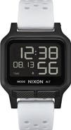 Nixon Heat Digital Rubber Strap Watch