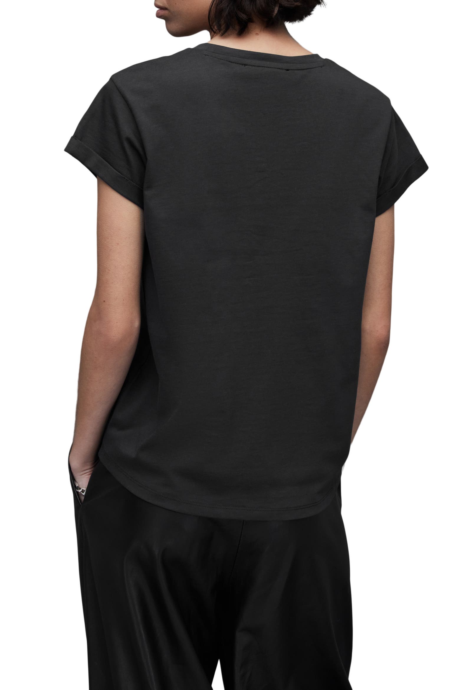 AllSaints Trinity Anna Logo Graphic T-Shirt (Women) | Nordstromrack
