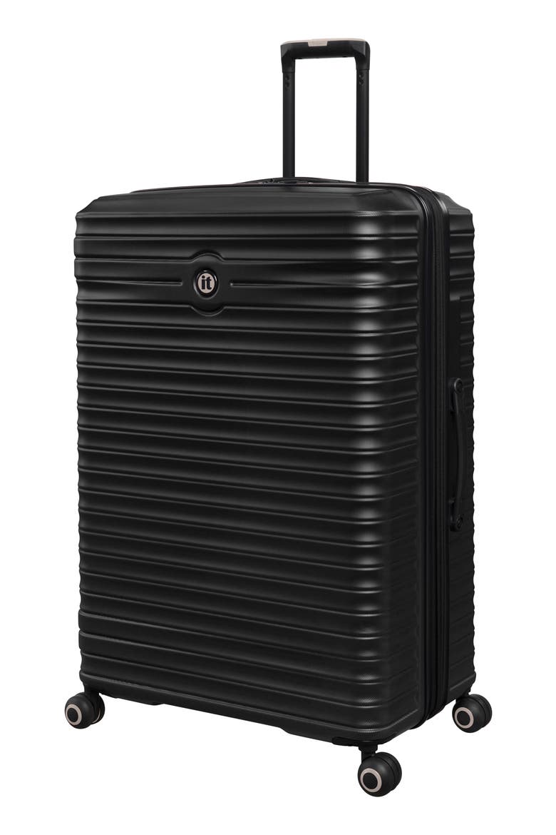 Configuration 31 Inch Hardside Spinner Suitcase, Main, color, BLACK