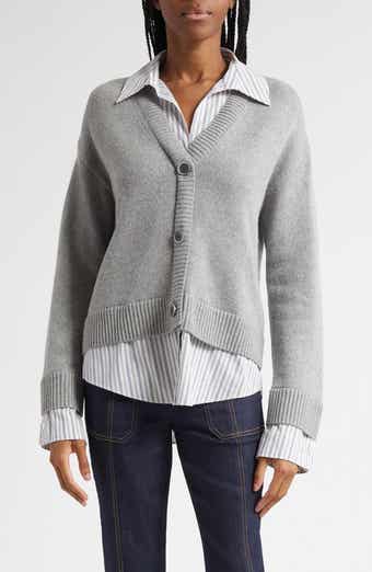 Megan Mixed Media Pullover Sweater