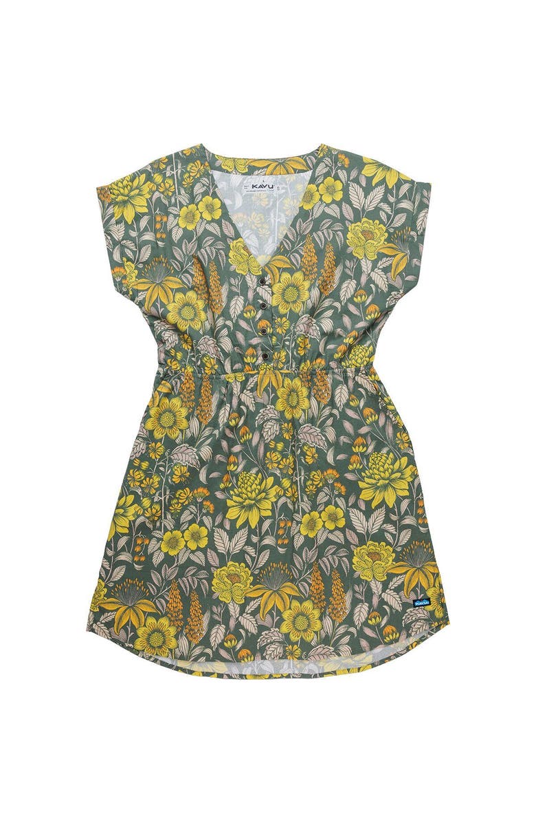 KAVU Dreamview Dress - Women's, Main, color, Floral Forest