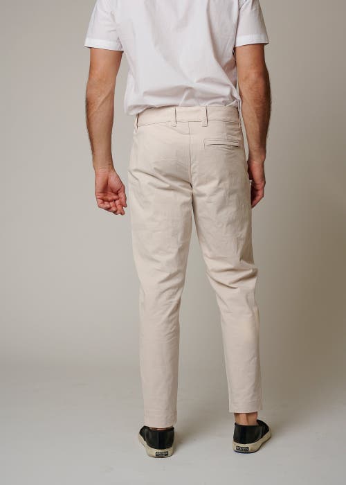 Leisure Lab Stretch Cotton Chino Pant In Shell