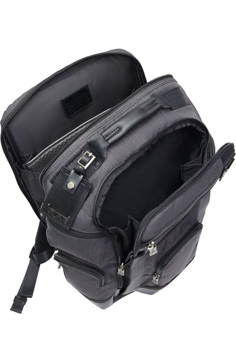 TUMI Parrish Leather Trimmed Backpack, Alternate, color,