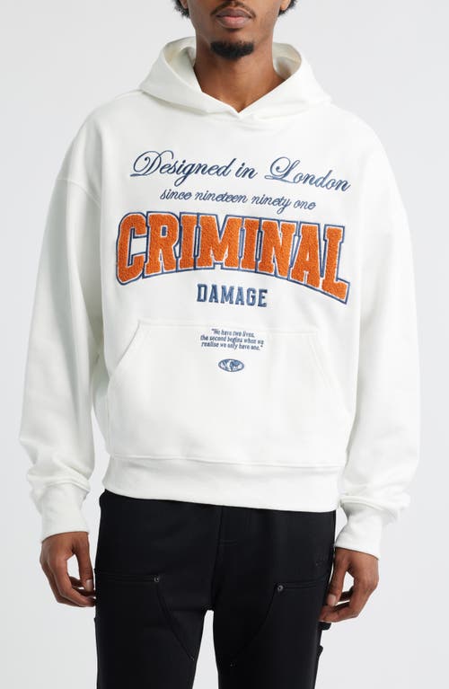 Criminal Damage Two Lives Hoodie