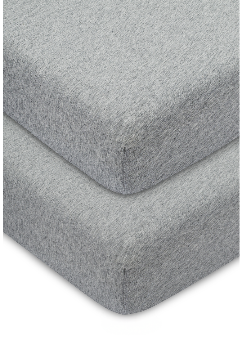 Crib Sheets, Main, color, Grey- Pack of 2