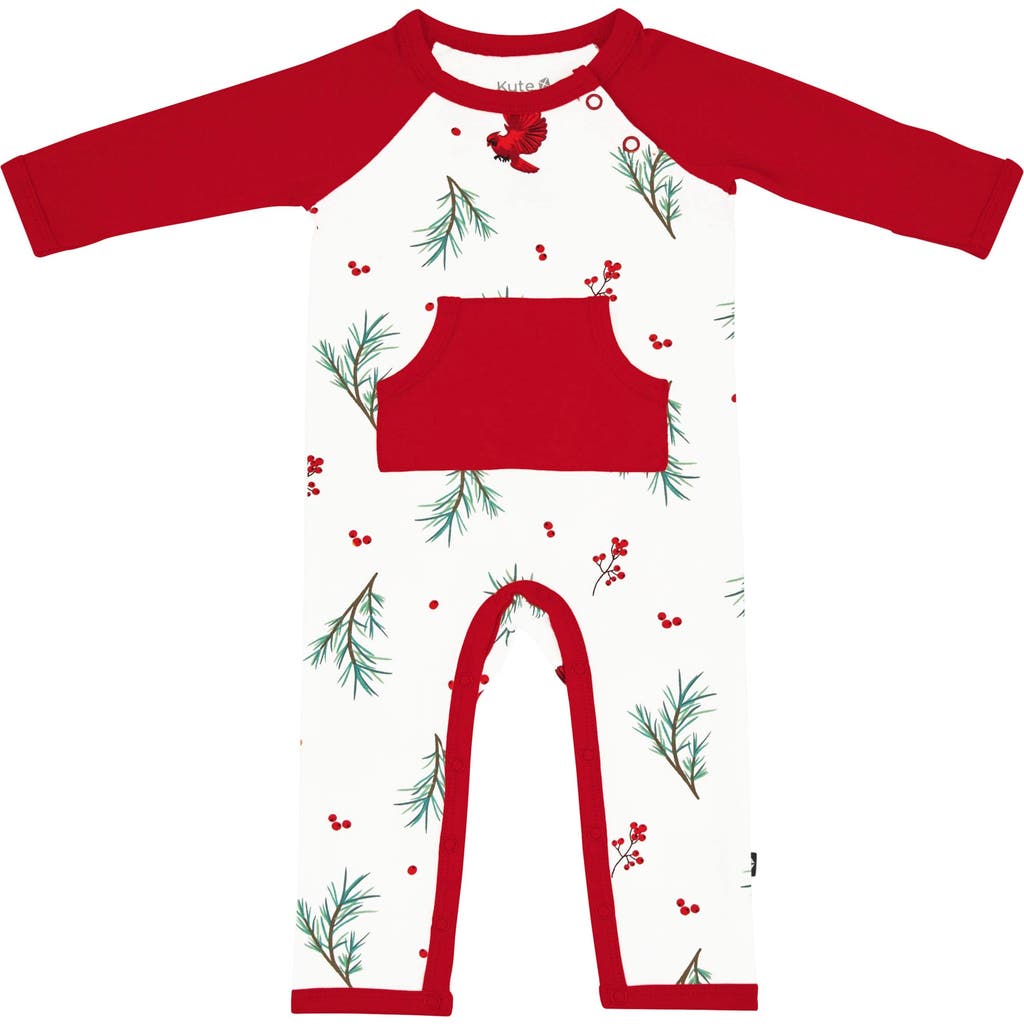 Kyte Baby Kids' Winterberry Romper In Multi