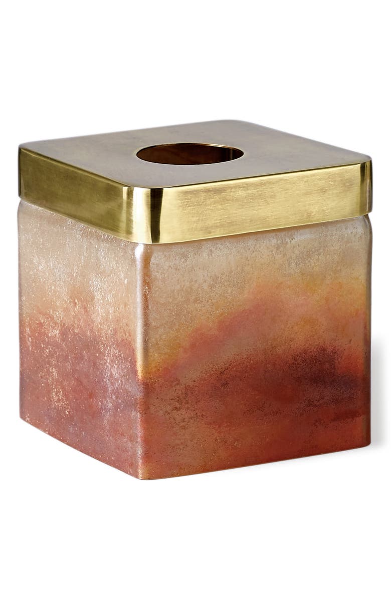 Michael Aram Torched Tissue Box Cover, Main, color, 