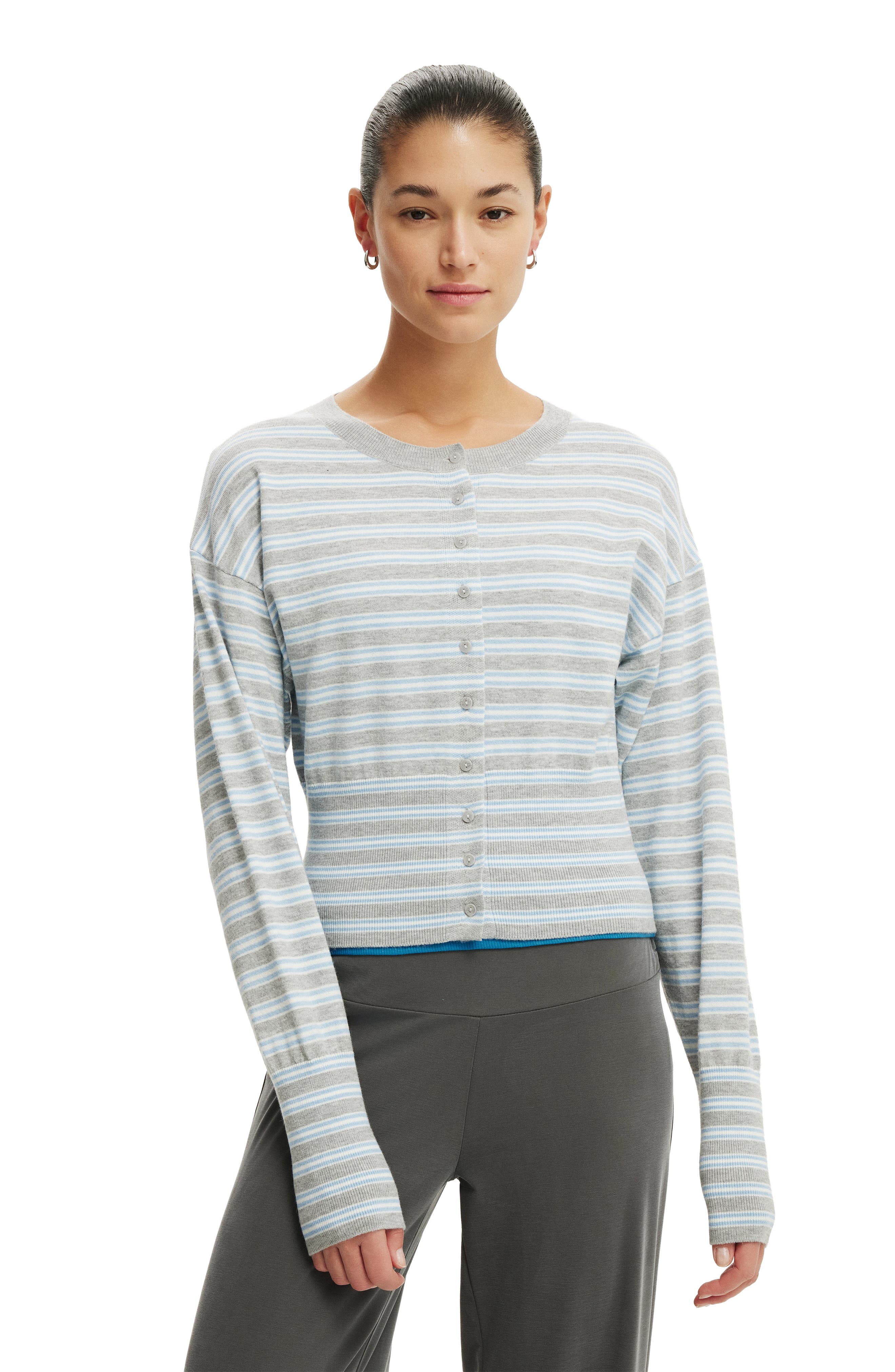 Grey Marle Seaside Blue