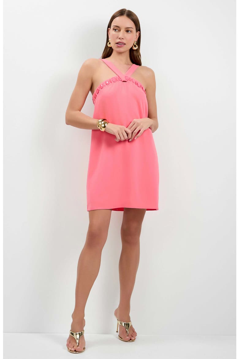 San Pietro Mini Dress, Alternate, color, Corso Coral