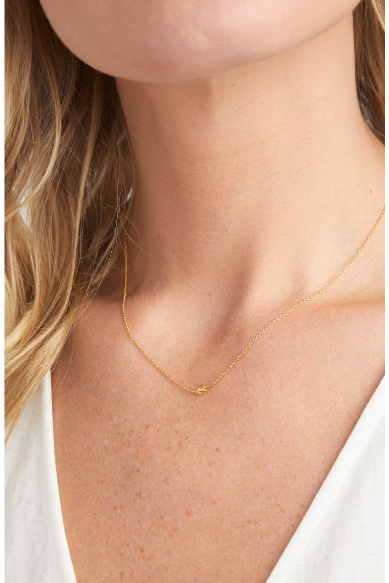 Willow Pendant Necklace, Alternate, color, GOLD