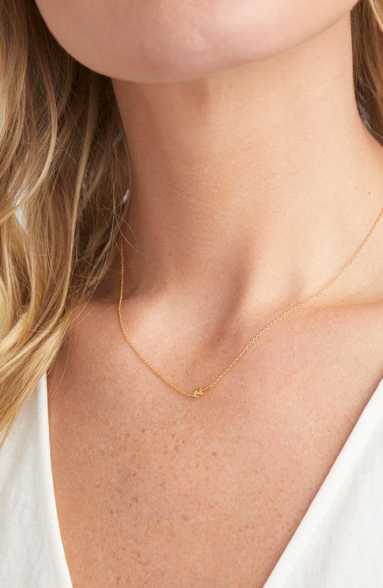 gorjana Willow Pendant Necklace, Alternate, color, 