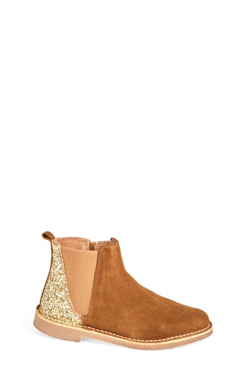 Childrenchic Kids' Olivia Chelsea Boot In Camel