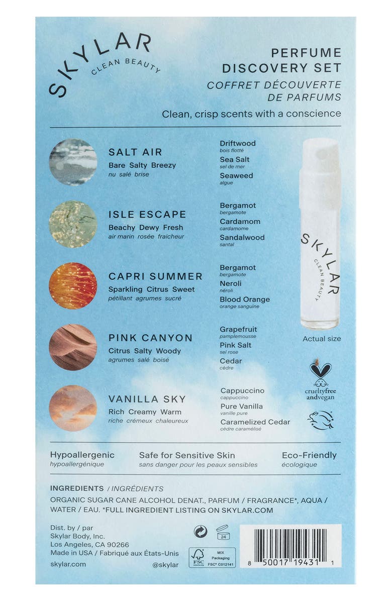 Skylar Perfume Discovery Set, Alternate, color, 