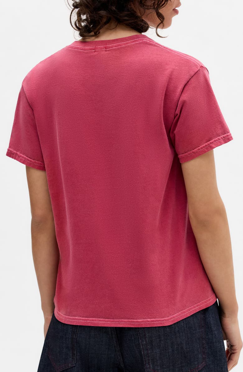 BDG Urban Outfitters Overreacting Relaxed Cotton Graphic T-Shirt, Alternate, color, Red