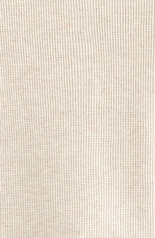 Nordstrom Waffle Knit Henley & Shorts Set