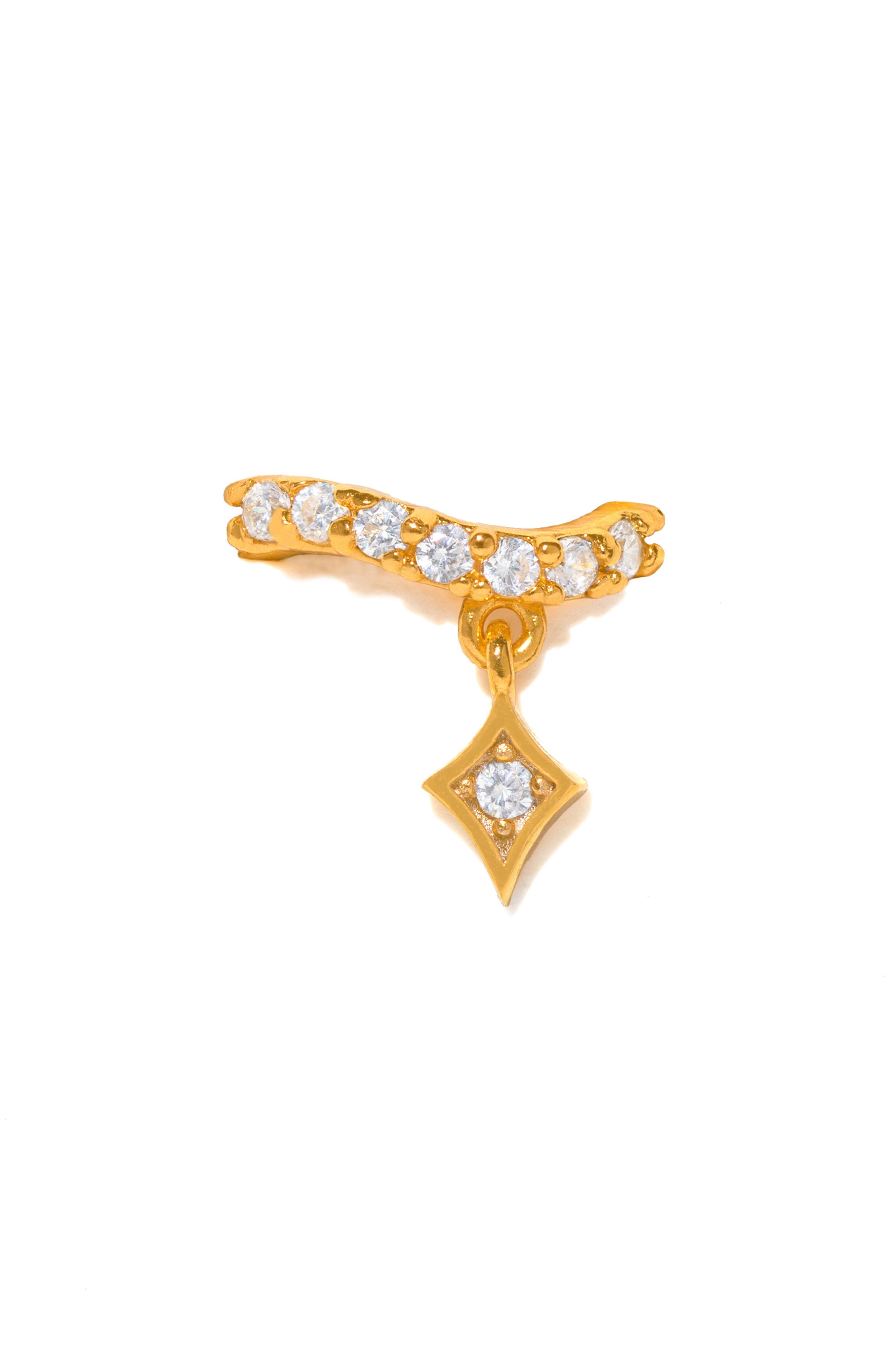 Girls Crew Sayulita Star Ear Cuff In Gold