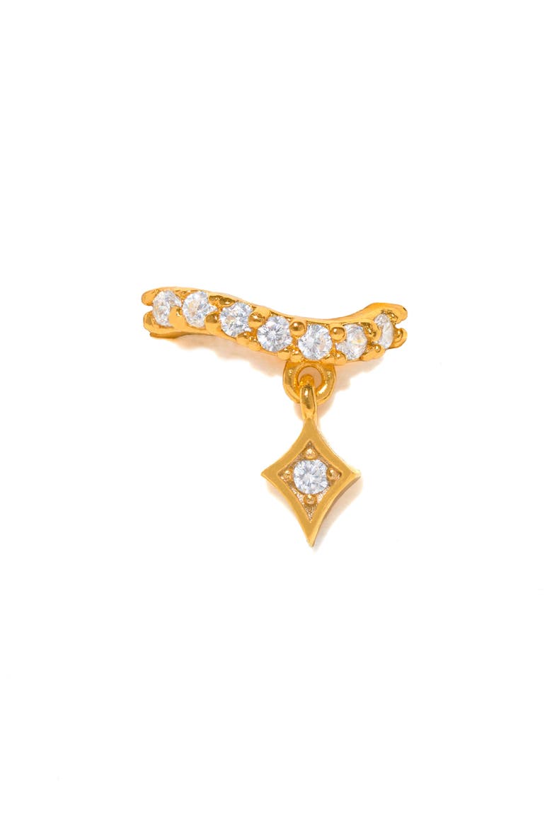 Sayulita Star Ear Cuff, Main, color, GOLD