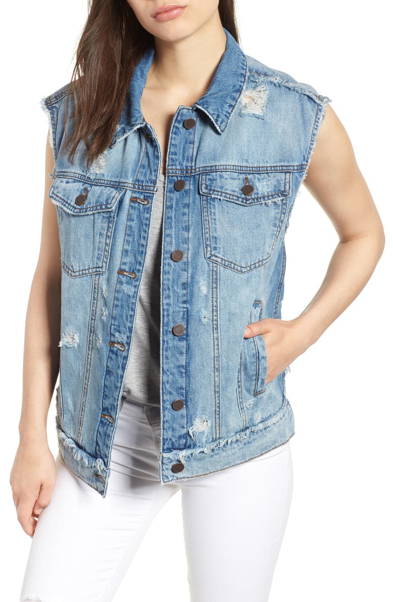 KUT from the Kloth Denim Vest, Main, color,