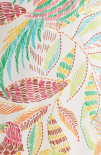 Puff Sleeve Cotton Poplin Dress