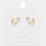 Estella Bartlett Double Illusion Hoop Earrings