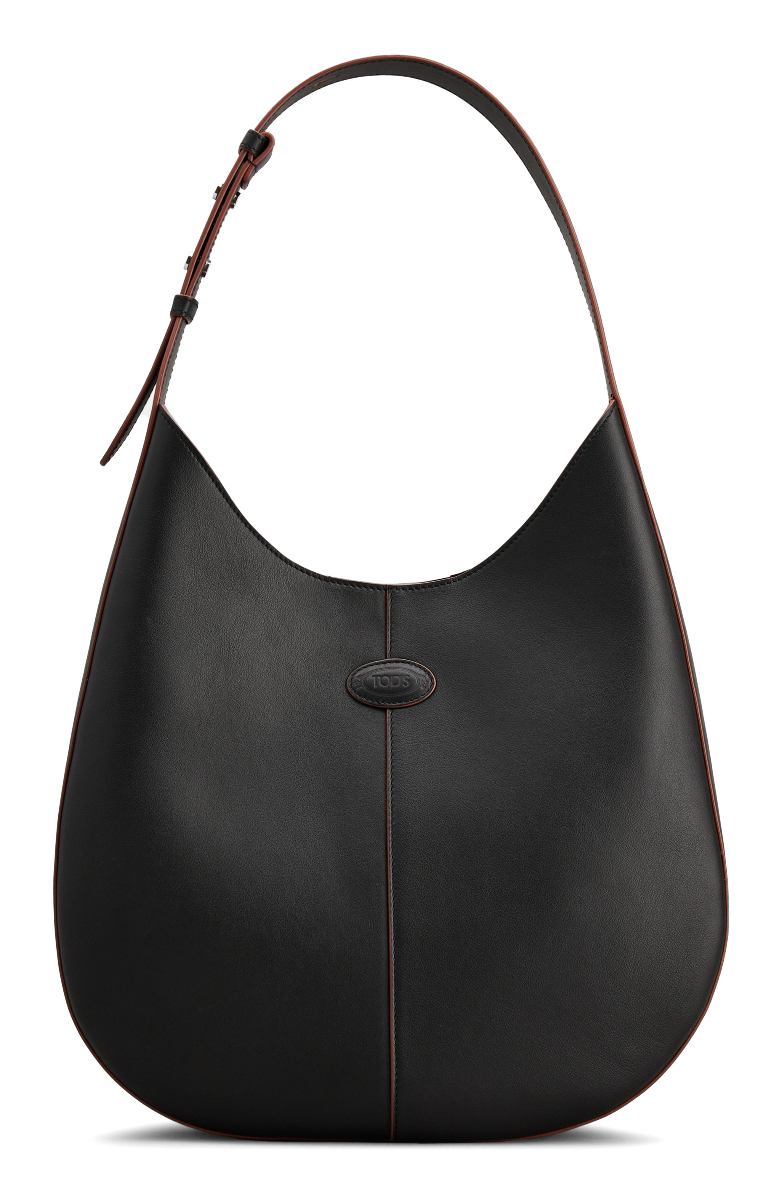 Tod's Medium Di Bag Leather Hobo Bag, Main, color, 