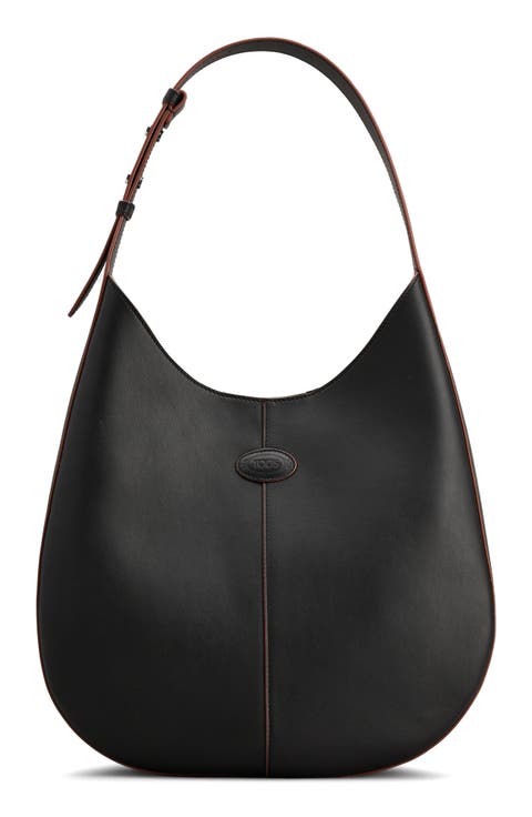 Medium Di Bag Leather Hobo Bag