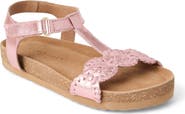 Jack Rogers Kids' Lauren Ankle Strap Platform Sandal