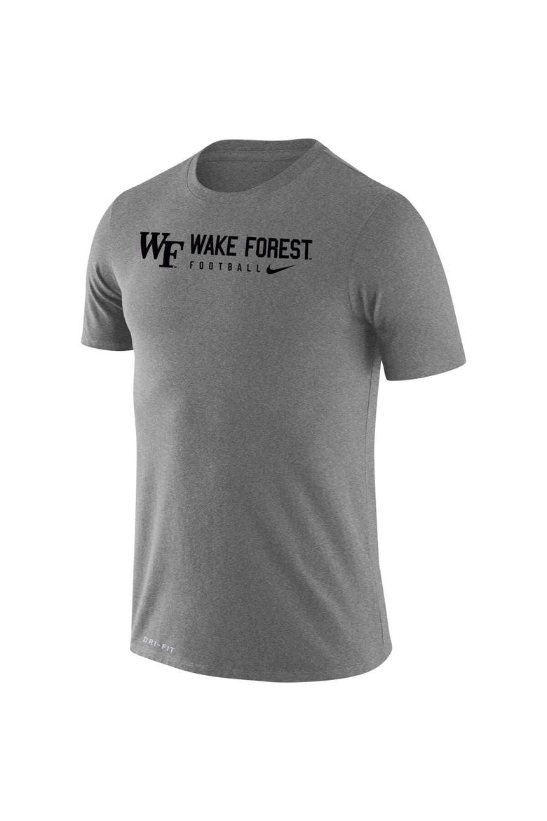 Men's Nike Heather Gray Wake Forest Demon Deacons Changeover Legend T-Shirt, Alternate, color, Heather Gray
