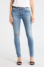 AG The Farrah Mid Rise Skinny Jeans