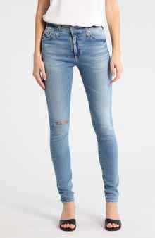 AG The Farrah Mid Rise Skinny Jeans