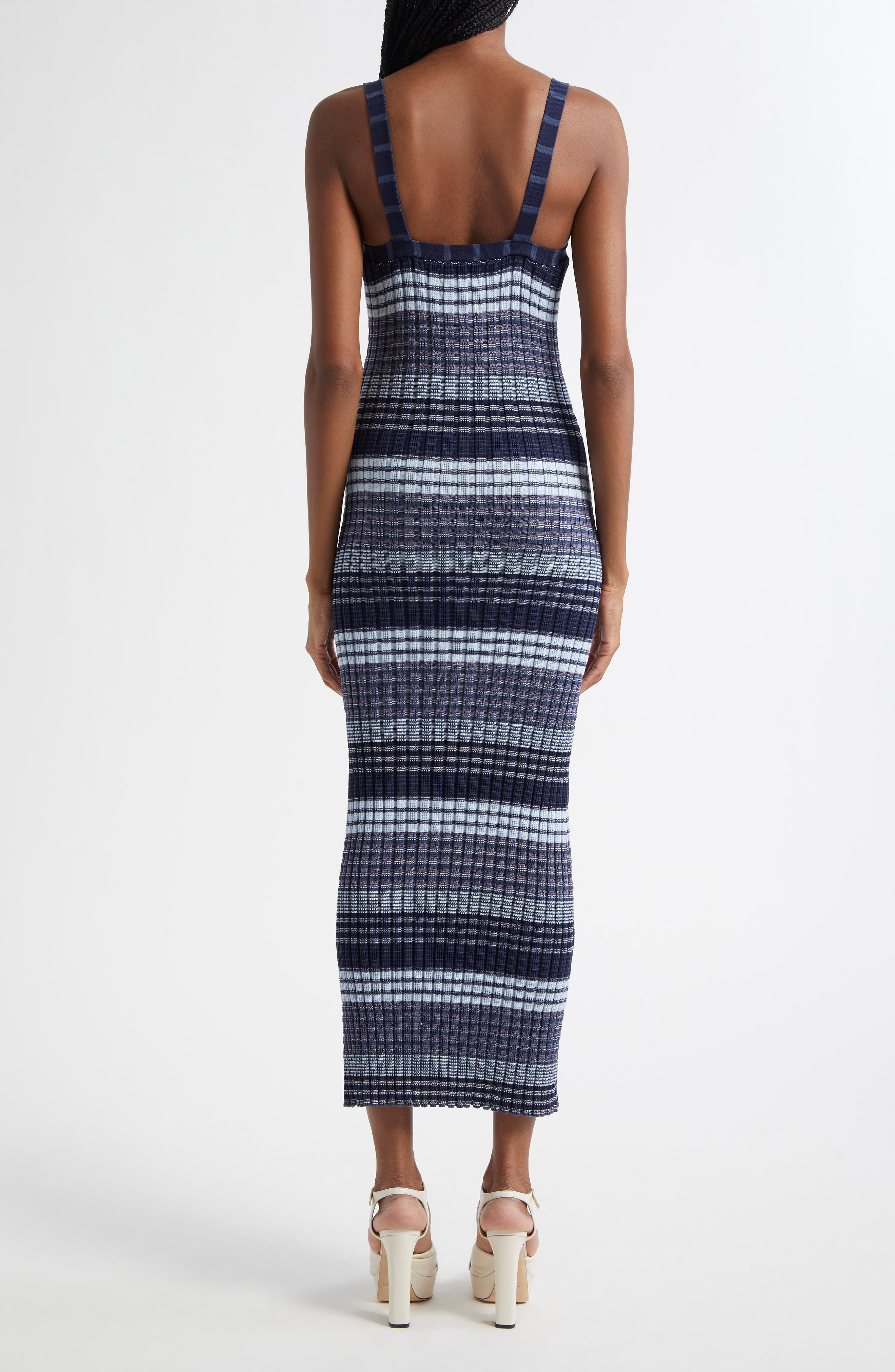 Cheval Stripe Sweater Dress - image 2