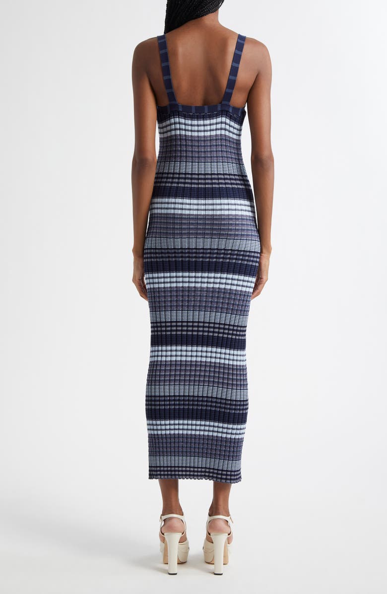 Ramy Brook Cheval Stripe Sweater Dress, Alternate, color, Navy Stripe