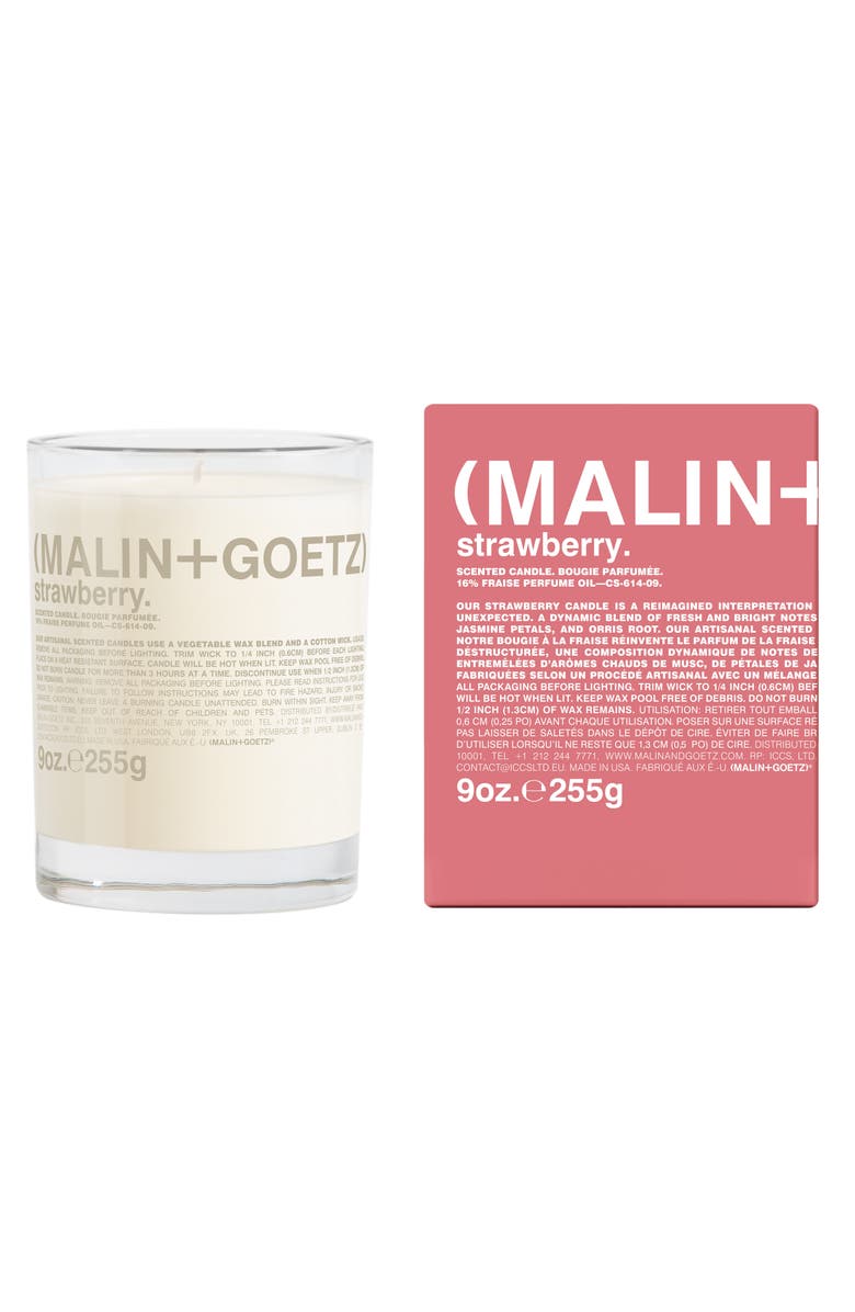MALIN+GOETZ Strawberry Scented Candle, Main, color,