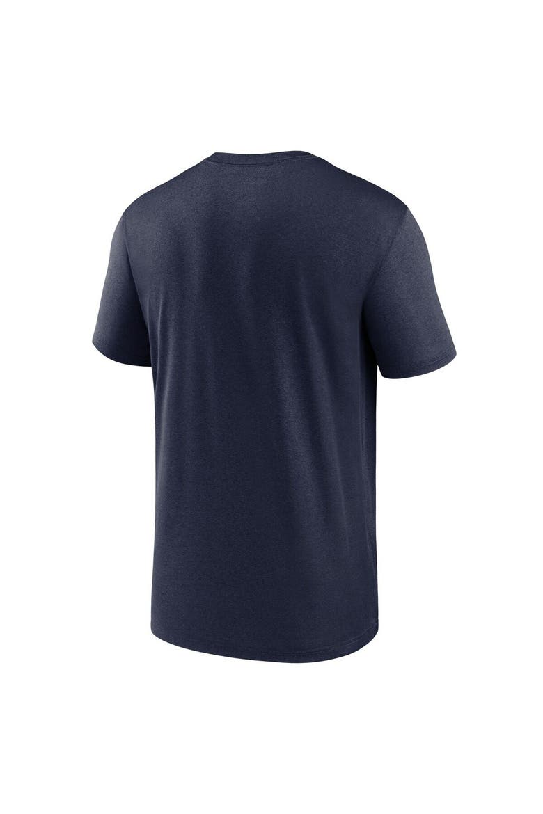 Men's Nike Navy Tennessee Titans Horizontal Lockup Legend Performance T-Shirt, Alternate, color, Navy