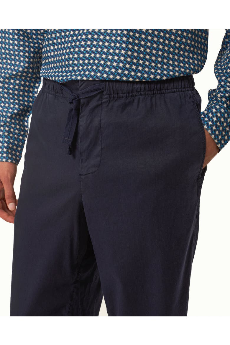 Alex Garment Dye Relaxed-Fit Trousers, Alternate, color, NIGHT IRIS