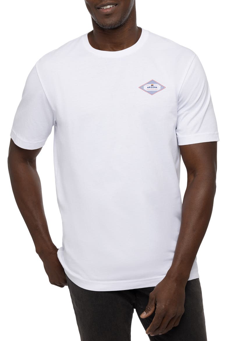 Boynton Canyon 2.0 Cotton Graphic T-Shirt, Main, color, WHITE
