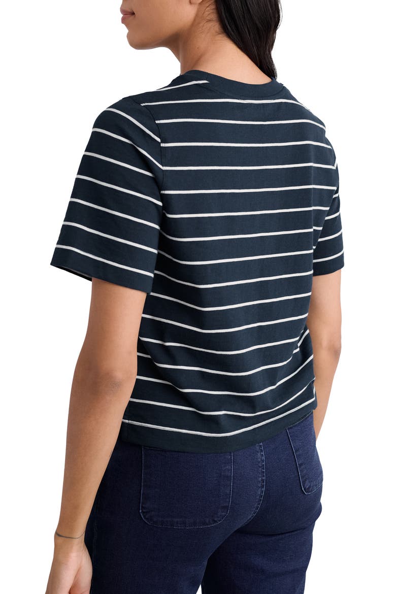 Copseland Stripe Organic Cotton T-Shirt, Alternate, color, CHYANDOUR MARITIME