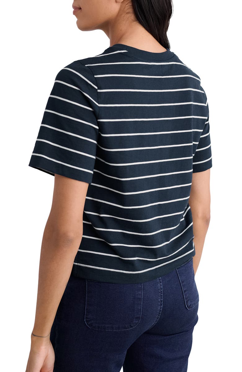 Seasalt Cornwall Copseland Stripe Organic Cotton T-Shirt, Alternate, color, Chyandour Maritime