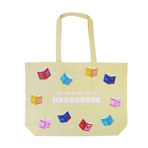 Handle Me Like A Hardcover Tote Bag